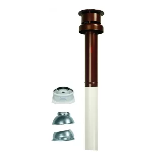 KIT VERTICAL CONCENTRICO 60/100 "COLOR TEJA"