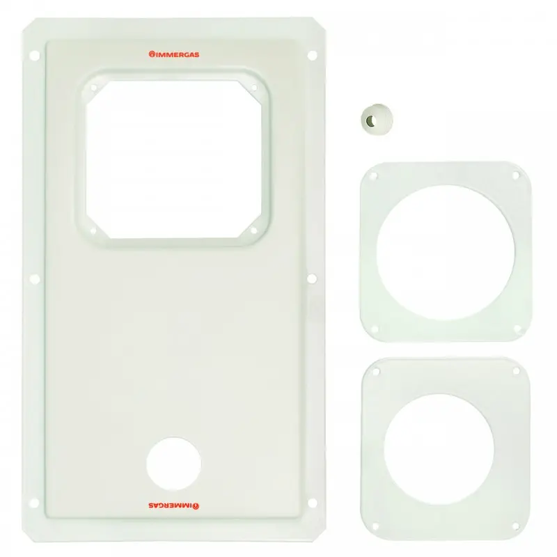 PANEL DE CIERRE DEL AGUJERO DE LA CHIMENEA condensacion