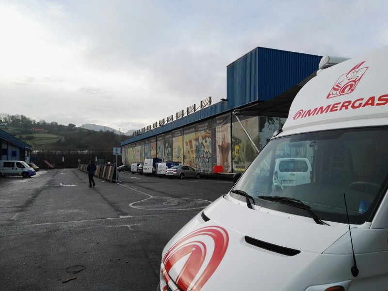 Immergas en Guipúzcoa con el Caius Car