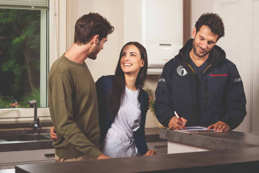 Los valores fundamentales de Immergas definen su cultura corporativa y guían cada decisión y acción emprendida por la empresa