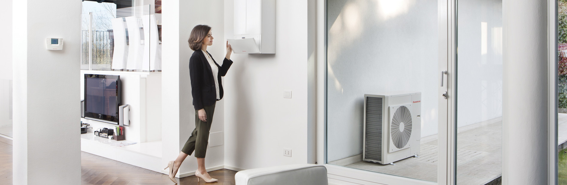 Immergas Motivos por los que elegir una bomba de calor híbrida Immergas.