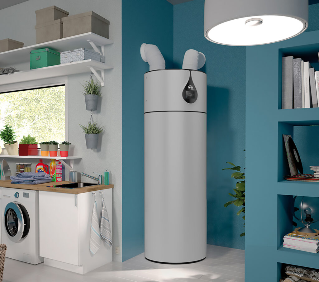 Instalación Neptuno, bomba de calor para ACS