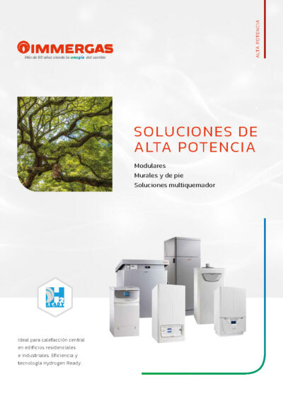 Portada librillo Alta Potencia Immergas