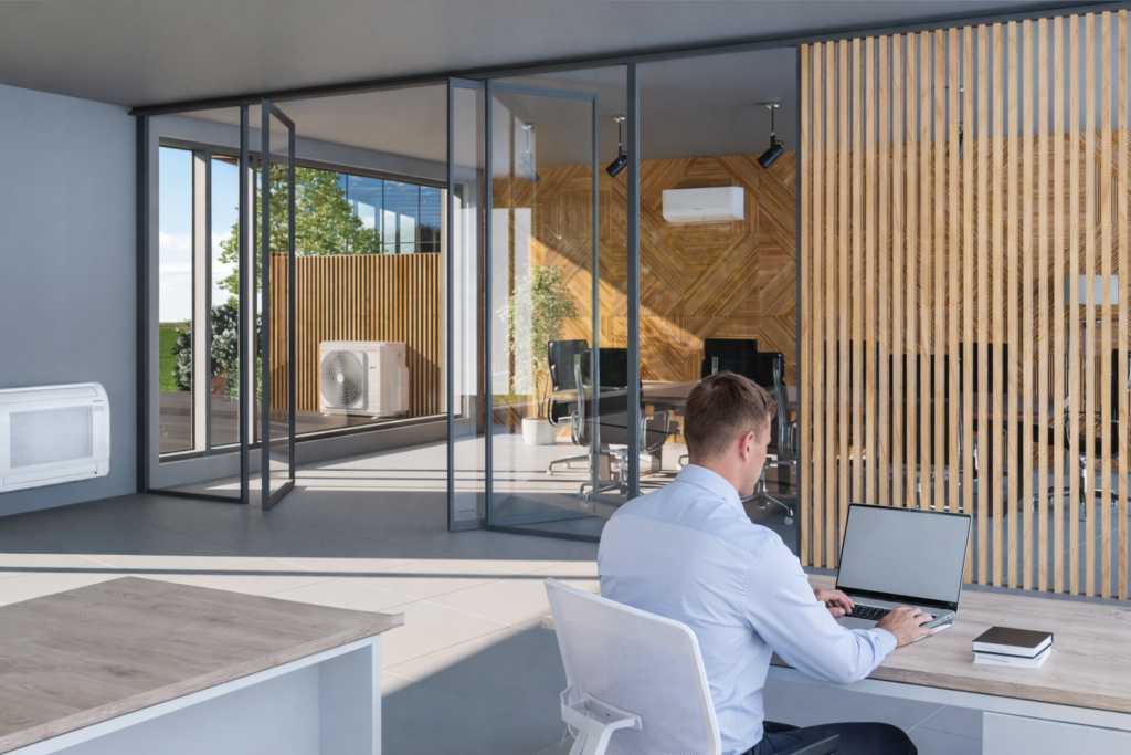 Image 23 feb 2026, 12_59_45 Oficina con aire acondicionado Immergas instalado.